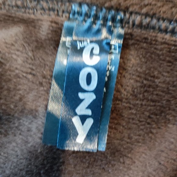 Just cozy winter insulated leggings blue black camo women's size XL - Picture 6 of 7